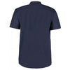 Kustom Kit Men's Dark Navy Short Sleeve Classic Fit Business Shirt