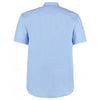 Kustom Kit Men's Light Blue Short Sleeve Classic Fit Business Shirt