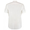 Kustom Kit Men's White Short Sleeve Classic Fit Business Shirt