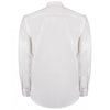 Kustom Kit Men's White Long Sleeve Classic Fit Business Shirt