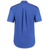 Kustom Kit Men's Royal Premium Short Sleeve Classic Fit Oxford Shirt