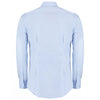 Kustom Kit Men's Light Blue Premium Long Sleeve Non-Iron Slim Fit Shirt