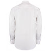 Kustom Kit Men's White Premium Long Sleeve Classic Fit Non-Iron Shirt