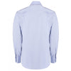 Kustom Kit Men's Light Blue Premium Long Sleeve Classic Fit Oxford Shirt