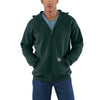 Carhartt Men's Tall Canopy Green Midweight Hooded Zip Front Sweatshirt