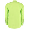 Kustom Kit Men's Lime Long Sleeve Classic Fit Workforce Shirt
