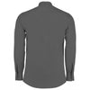 Kustom Kit Men's Graphite Long Sleeve Tailored Poplin Shirt