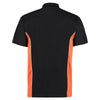 Gamegear Men's Black/Orange Short Sleeve Classic Fit Sportsman Shirt