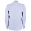 Kustom Kit Men's Light Blue Premium Long Sleeve Tailored Oxford Shirt