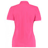 Kustom Kit Women's Raspberry Klassic Slim Fit Pique Polo Shirt