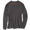 Carhartt Men's Carbon Heather Signature Sleeve Logo Long Sleeve T-Shirt