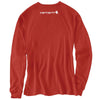 Carhartt Men's Chili Signature Sleeve Logo Long Sleeve T-Shirt