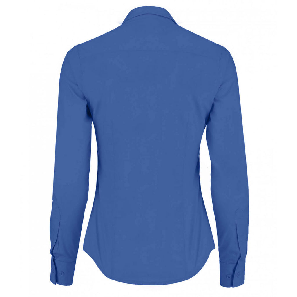 Kustom Kit Women's Royal Long Sleeve Tailored Poplin Shirt