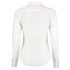 Kustom Kit Women's White Long Sleeve Tailored Poplin Shirt