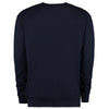 Kustom Kit Men's Navy Merino Blend V Neck Sweater