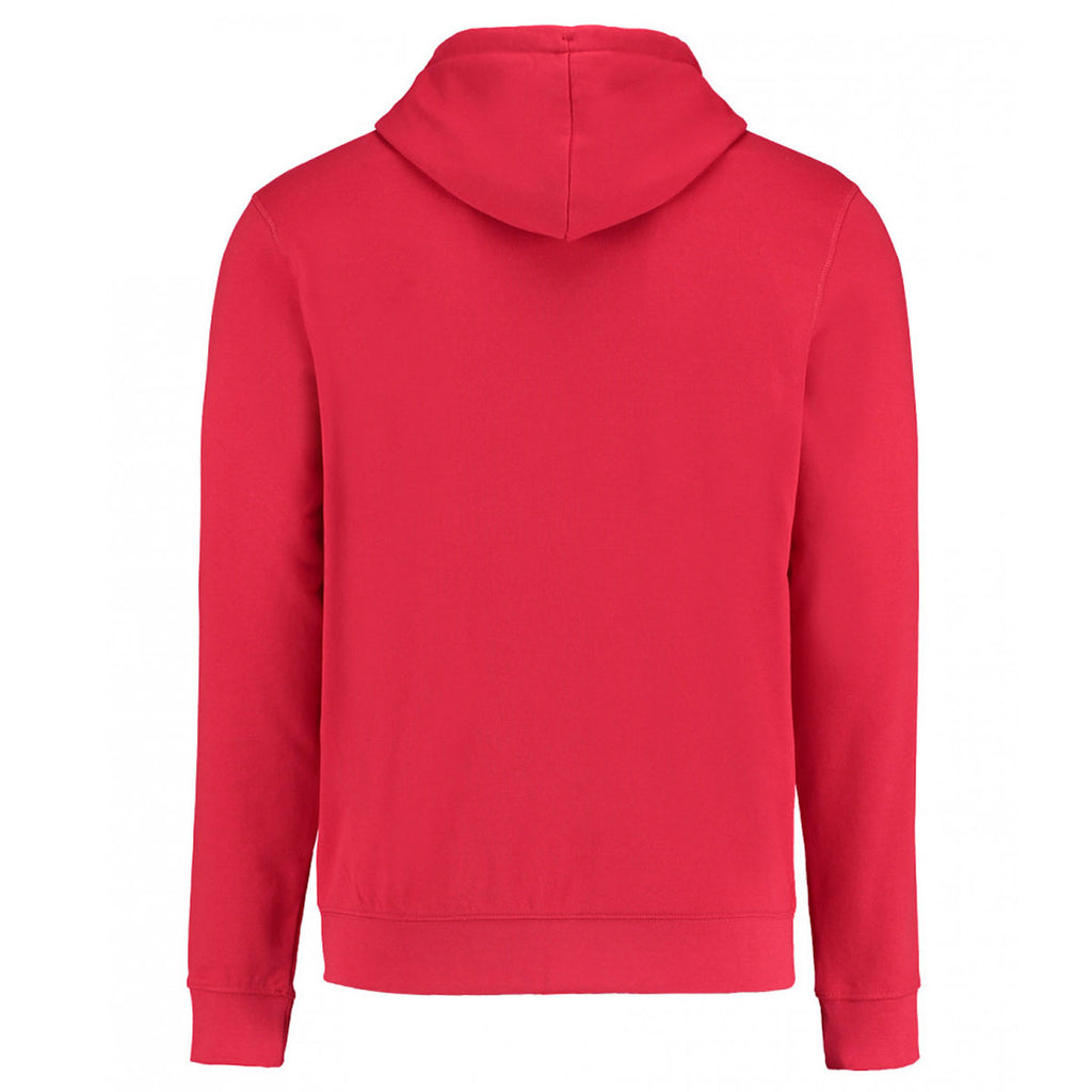 Kustom Kit Men's Red Klassic Zip Hooded Sweatshirt