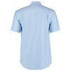 Kustom Kit Men's Light Blue Short Sleeve Classic Fit Workwear Oxford Shirt