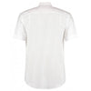 Kustom Kit Men's White Short Sleeve Classic Fit Workwear Oxford Shirt