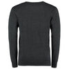 Kustom Kit Men's Graphite Arundel Cotton Acrylic V Neck Sweater
