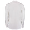 Kustom Kit Men's White Long Sleeve Tailored City Business Shirt