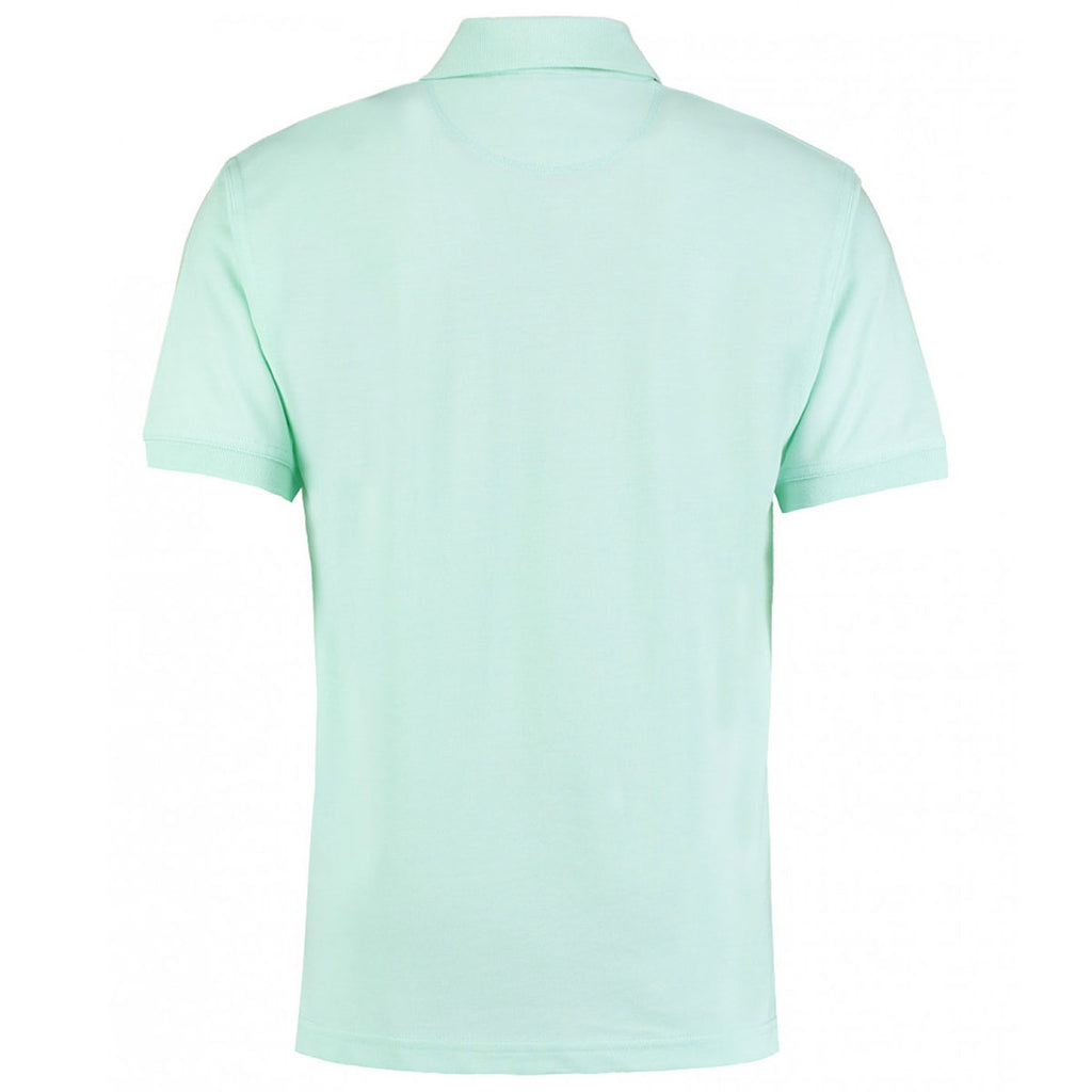Kustom Kit Men's Mint Green Klassic Poly/Cotton Pique Polo Shirt