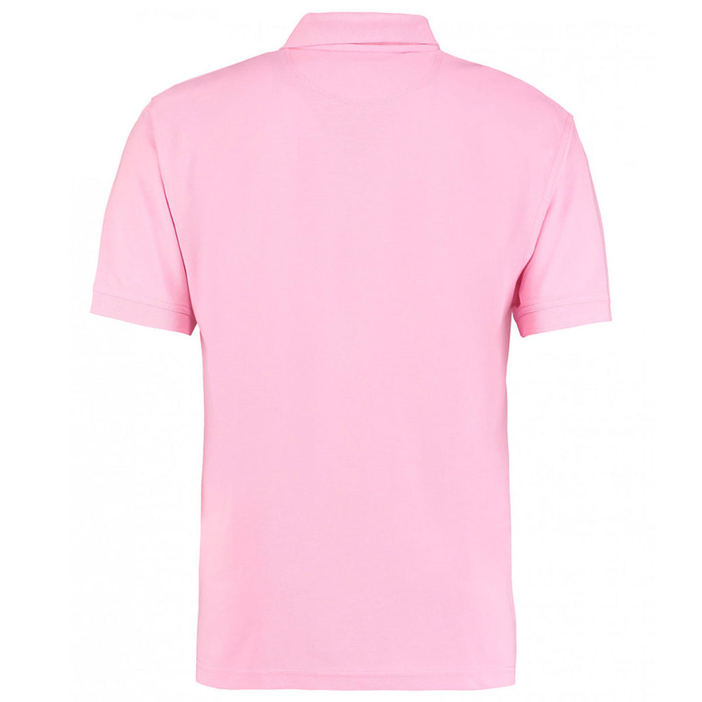 Kustom Kit Men's Pink Klassic Poly/Cotton Pique Polo Shirt