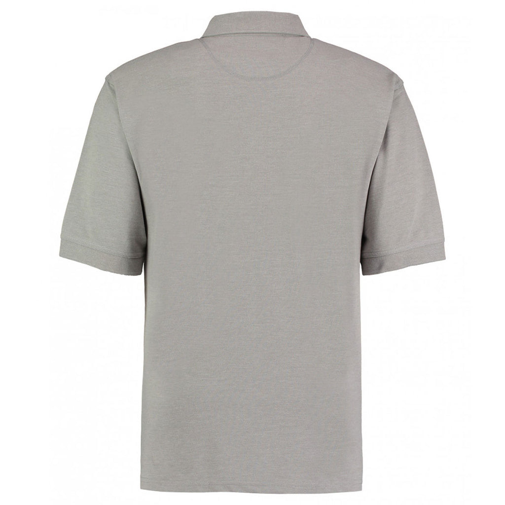 Kustom Kit Men's Heather Chunky Poly/Cotton Pique Polo Shirt