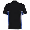 Gamegear Men's Black/Royal Track Poly/Cotton Pique Polo Shirt