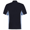 Gamegear Men's Navy/Light Blue Track Poly/Cotton Pique Polo Shirt
