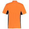 Gamegear Men's Orange/Graphite Track Poly/Cotton Pique Polo Shirt