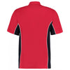Gamegear Men's Red/Navy Track Poly/Cotton Pique Polo Shirt
