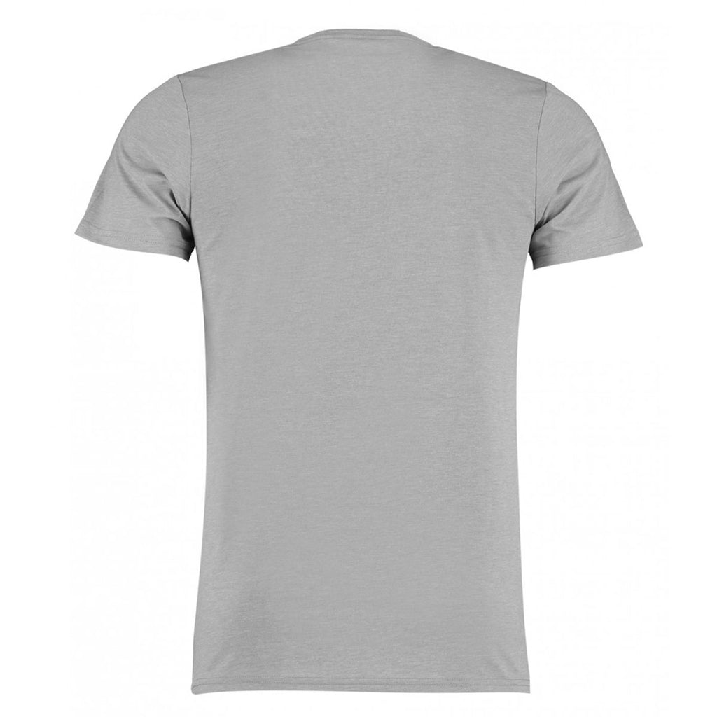Kustom Kit Men's Light Grey Marl Superwash 60 degree C T-Shirt