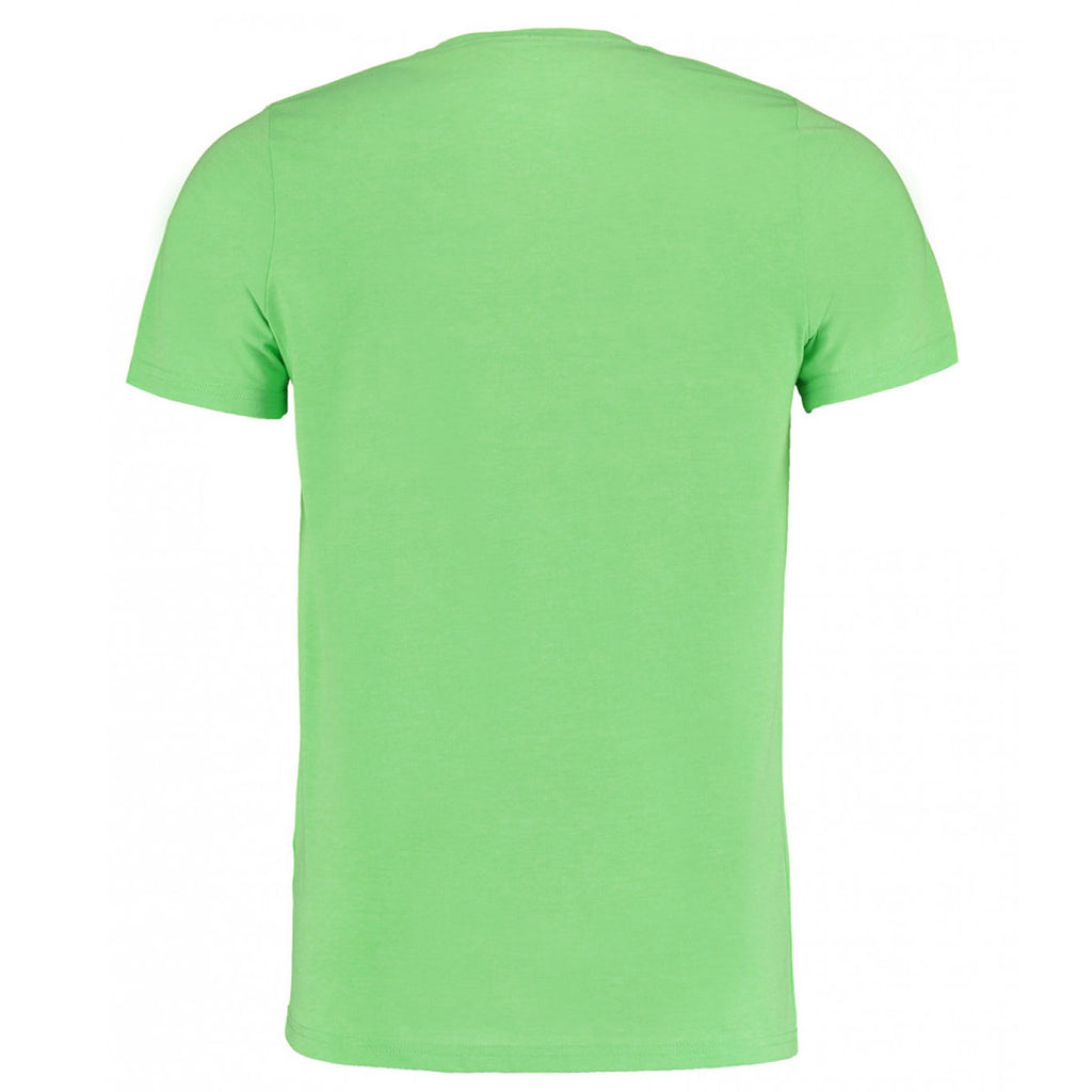 Kustom Kit Men's Lime Marl Superwash 60 degree C T-Shirt