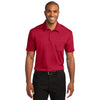 k540p-port-authority-red-polo