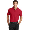 k572-port-authority-red-grid-polo