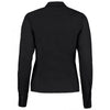 Kustom Kit Women's Black Premium Long Sleeve Tailored Oxford Shirt