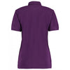 Kustom Kit Women's Dark Purple Klassic Pique Polo Shirt