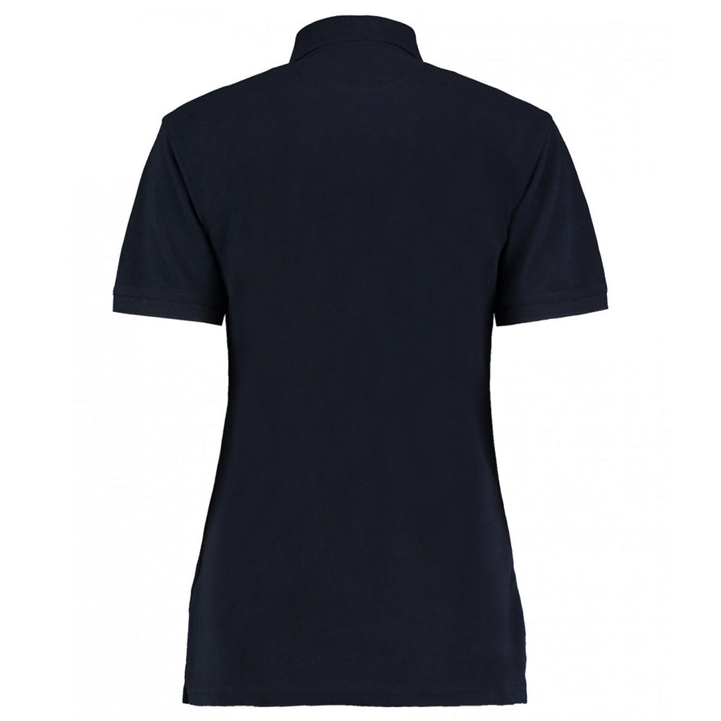 Kustom Kit Women's Navy Klassic Pique Polo Shirt