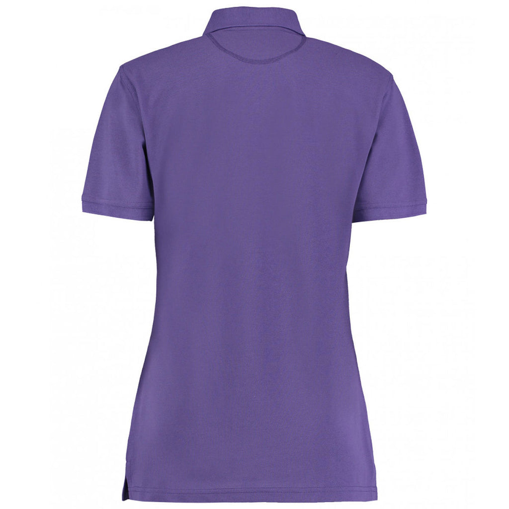 Kustom Kit Women's Purple Klassic Pique Polo Shirt