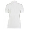 Kustom Kit Women's White Klassic Pique Polo Shirt