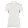 Kustom Kit Women's White Kate Cotton Pique Polo Shirt