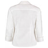 Kustom Kit Women's White Premium 3/4 Sleeve Tailored Oxford Shirt