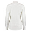 Kustom Kit Women's White Long Sleeve Classic Fit Workforce Shirt