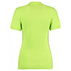 Kustom Kit Women's Lime Sophia Comfortec V Neck Polo Shirt