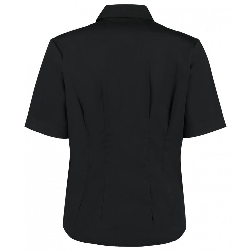 Bargear Women's Black Short Sleeve Tailored Shirt