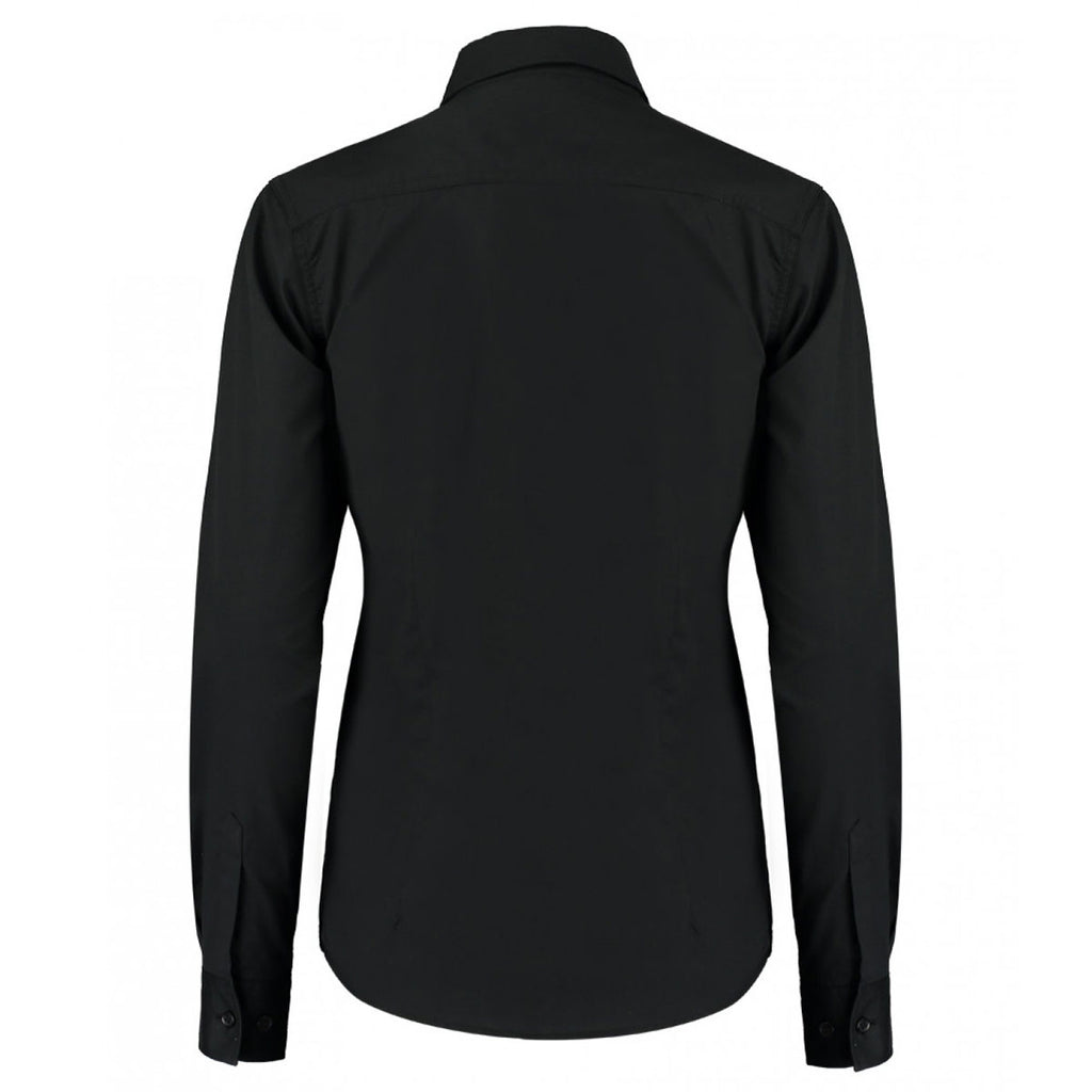 Bargear Women's Black Long Sleeve Tailored Shirt