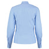 Kustom Kit Women's Light Blue Long Sleeve Tailored Business Shirt