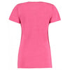 Kustom Kit Women's Pink Marl Superwash 60 degree C T-Shirt