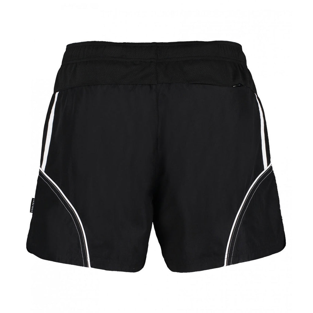 Gamegear Men's Black/White Cooltex Mesh Lined Active Shorts