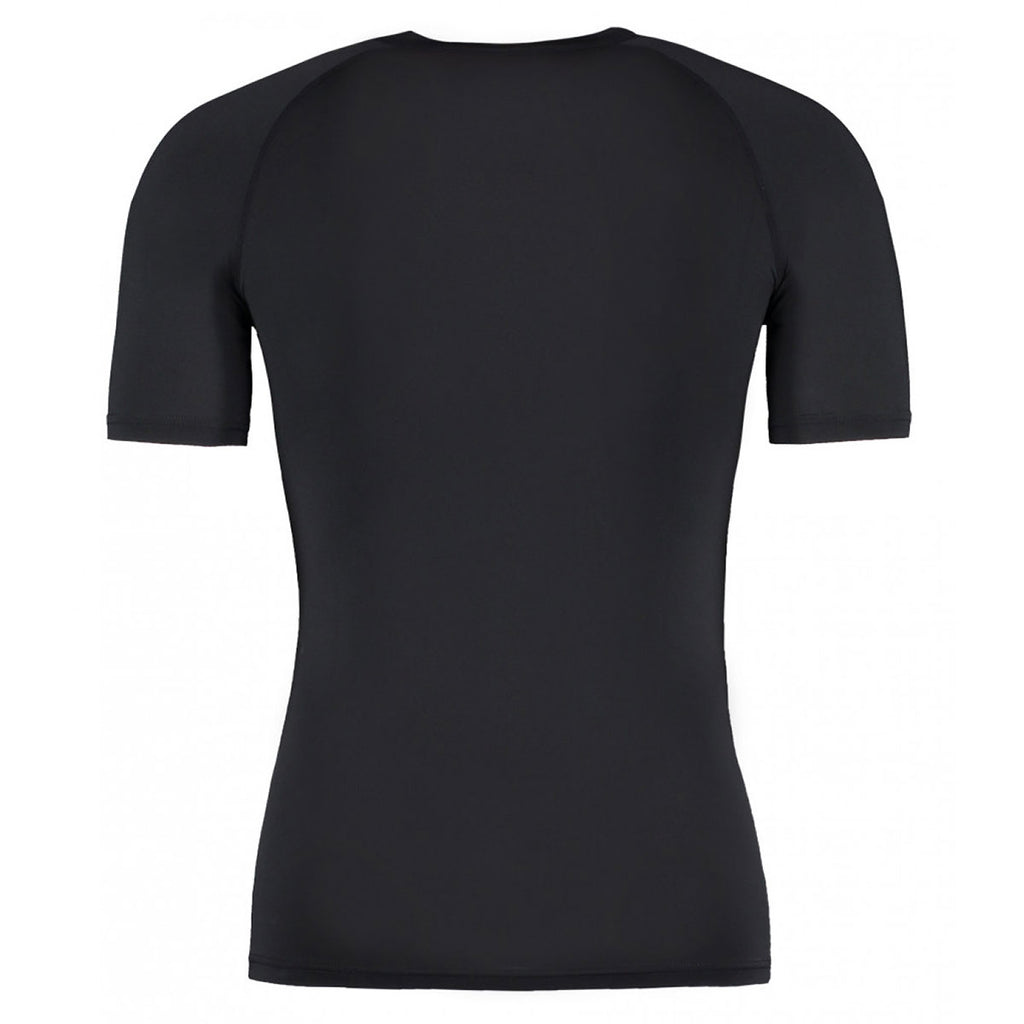 Gamegear Men's Black Warmtex Short Sleeve Base Layer